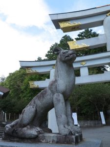 三峯神社　狛犬